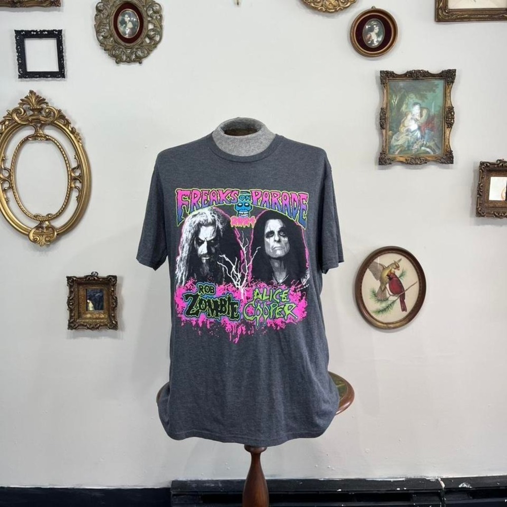 Rob Zombie x Alice Cooper "Freaks on Parade" Tour T-Shirt